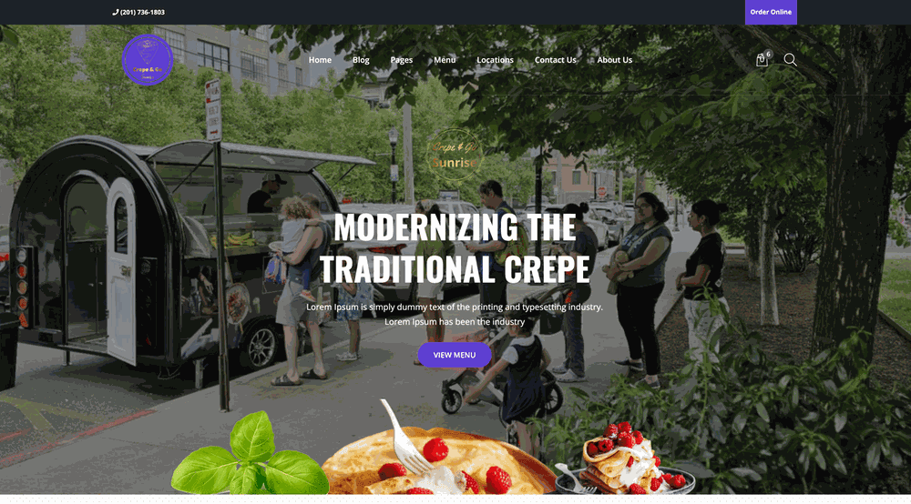 Food Truck Website